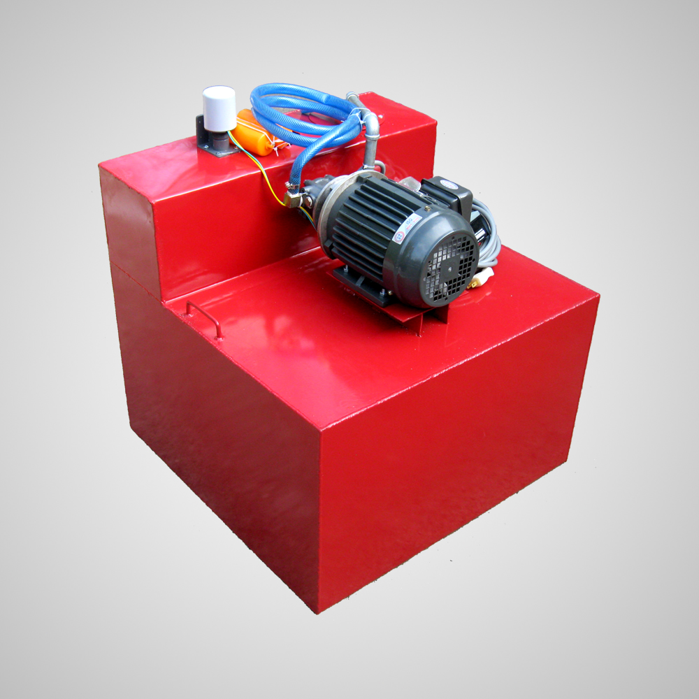 Thùng Chứa Và Bơm Nhớt Dơ 200 lít